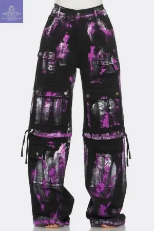 Urban Graffiti Cargo Pants