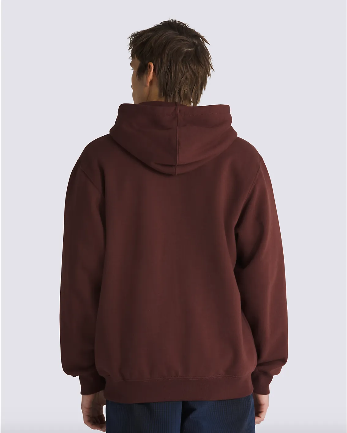 Vans Oval Loose Fleece Pullover - Bitter Chocolate