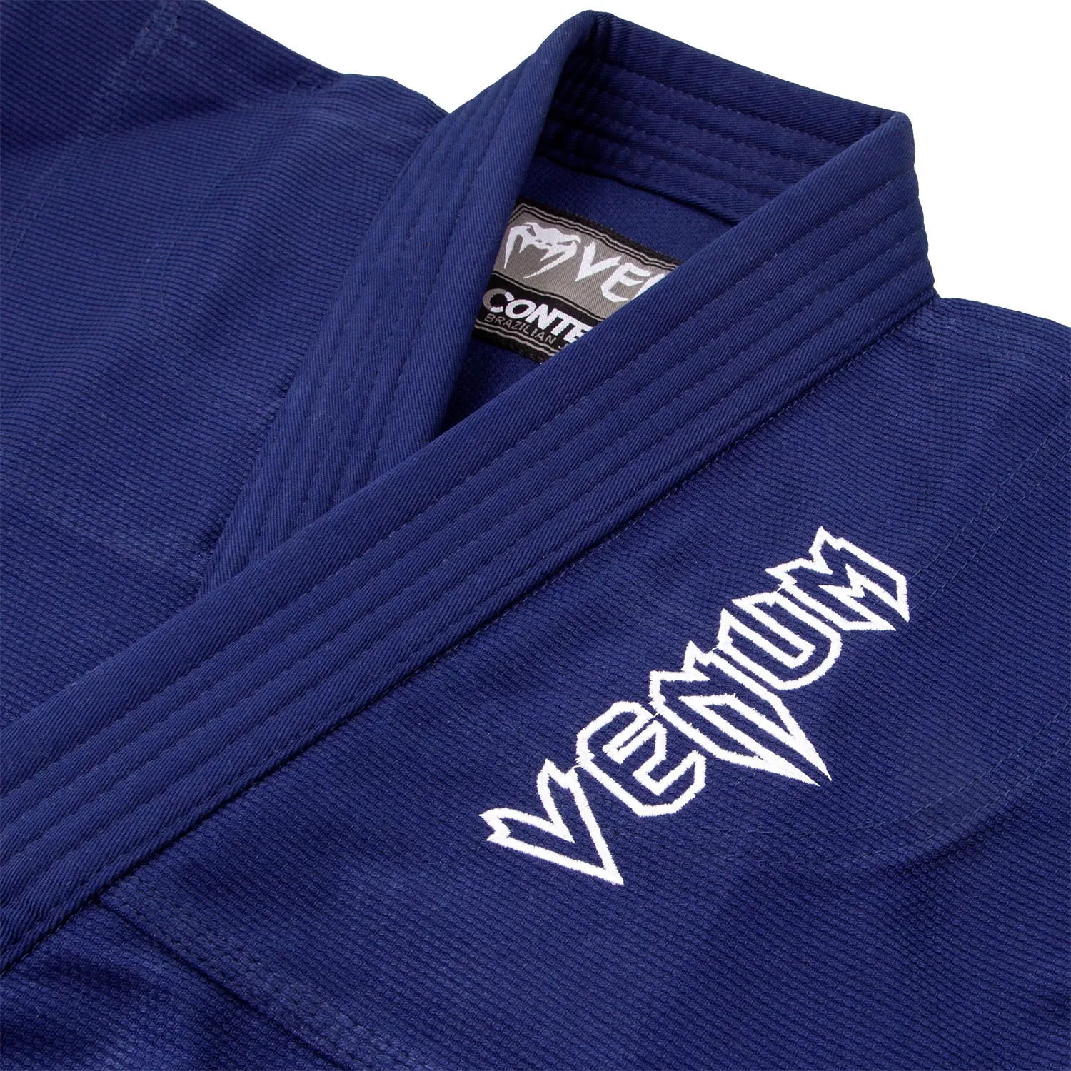 Venum Contender Kids BJJ Gi (Free white belt included) - Navy blue