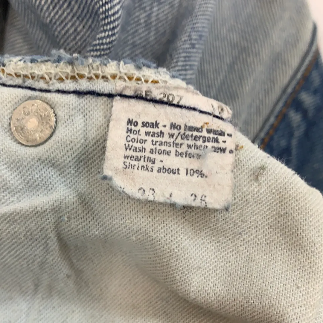 Vintage Levi’s denim 501 pants - 28in