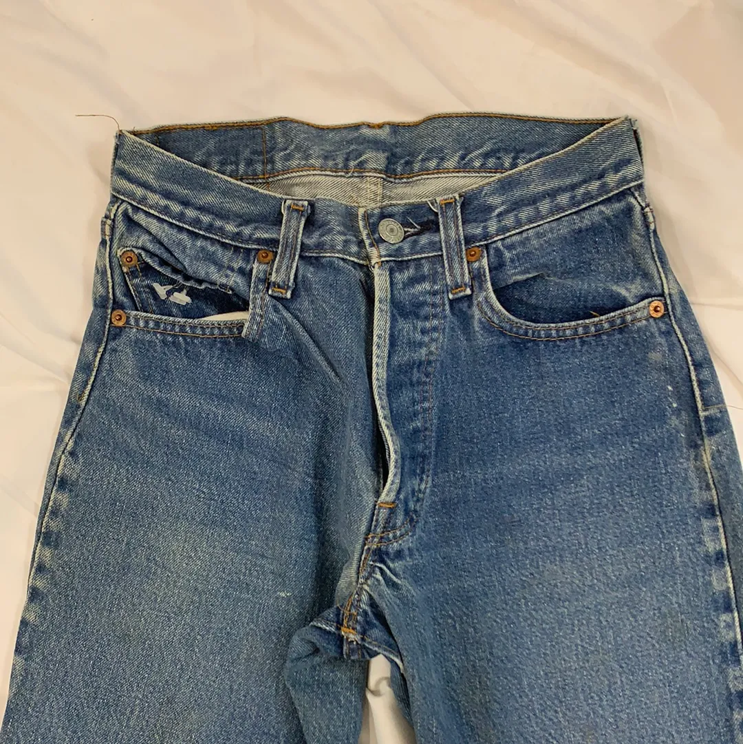 Vintage Levi’s denim 501 pants - 28in