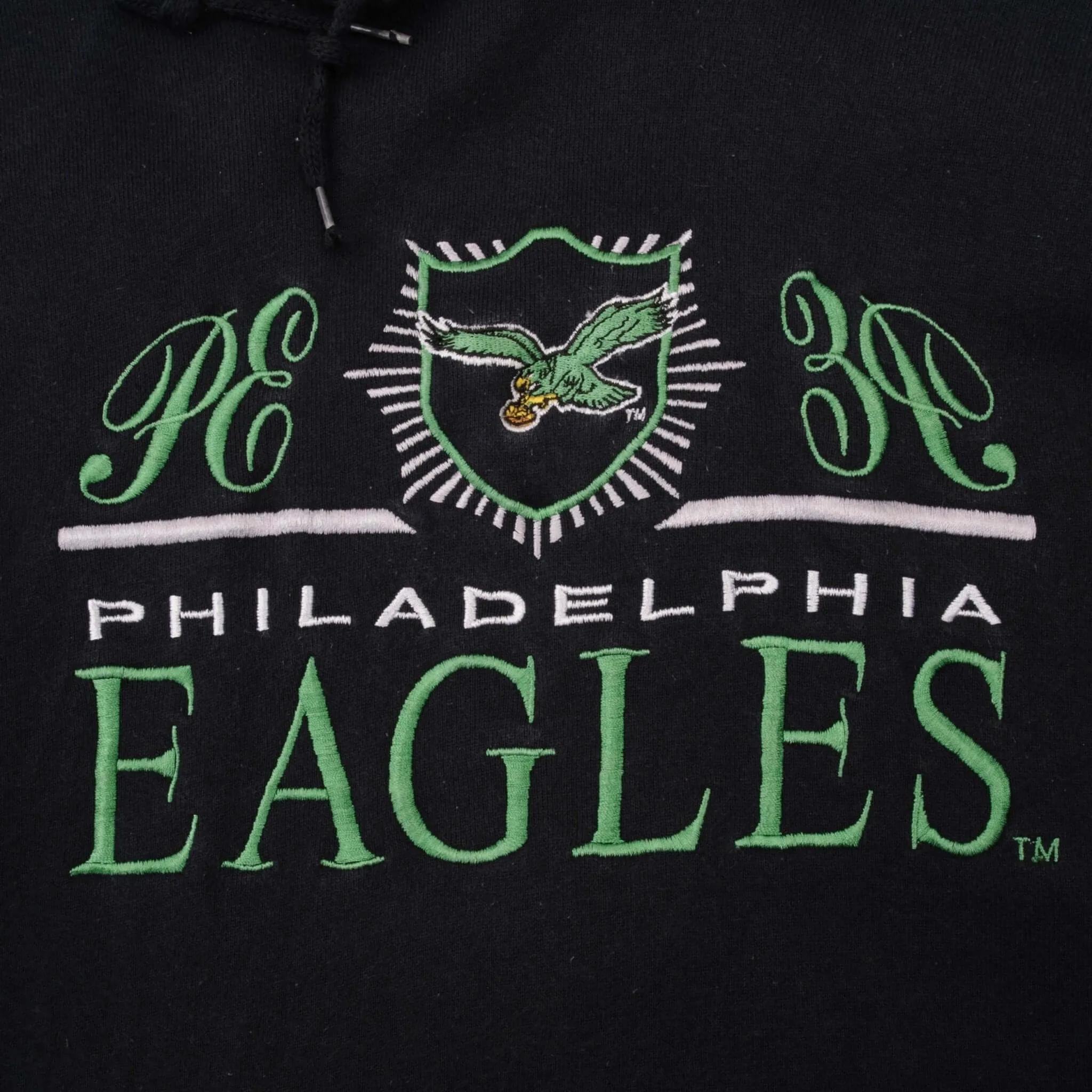 VINTAGE NFL PHILADELPHIA EAGLES HOODIE SWEATSHIRT SIZE XL MADE IN USA