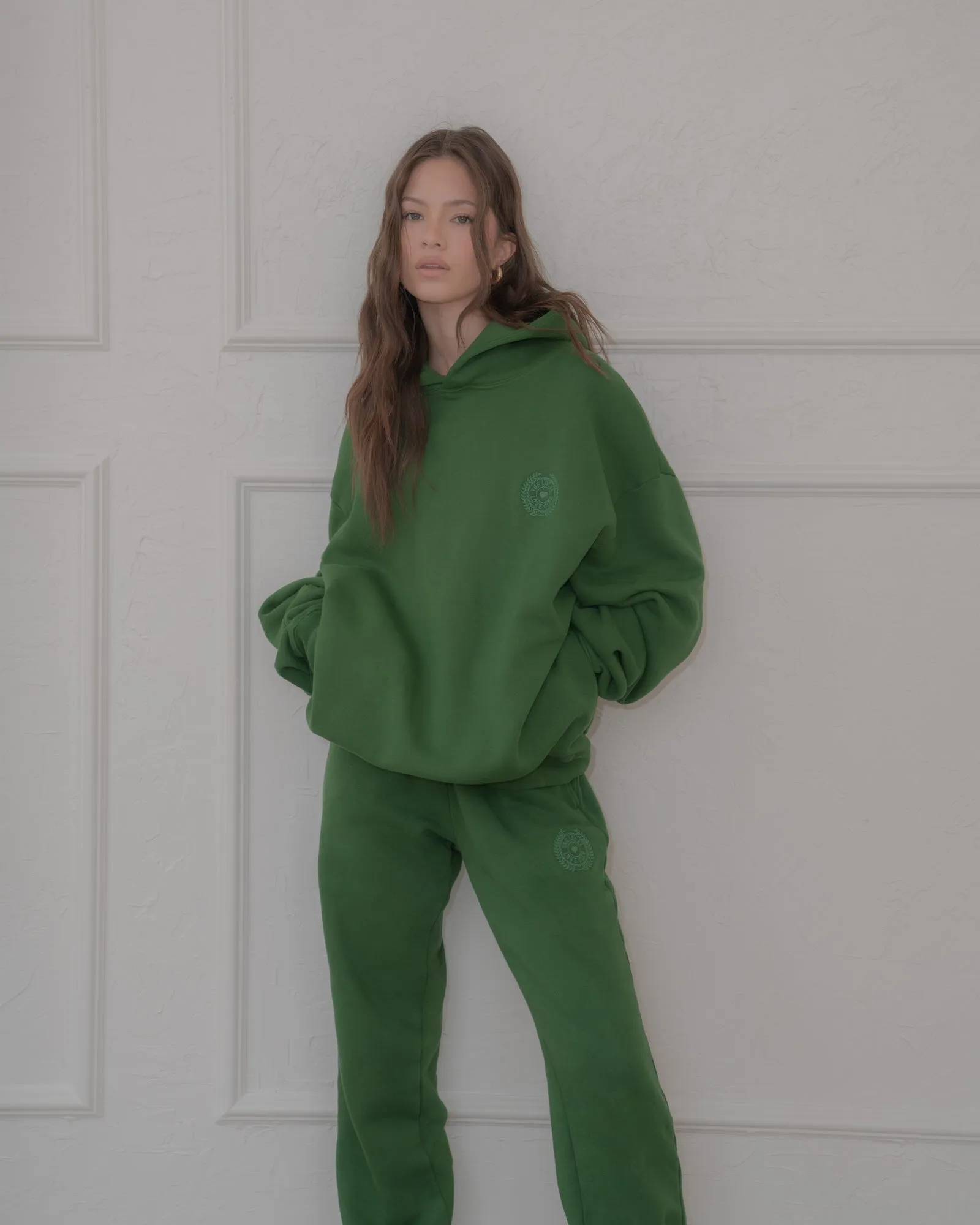 Vitals Hoodie in Emerald