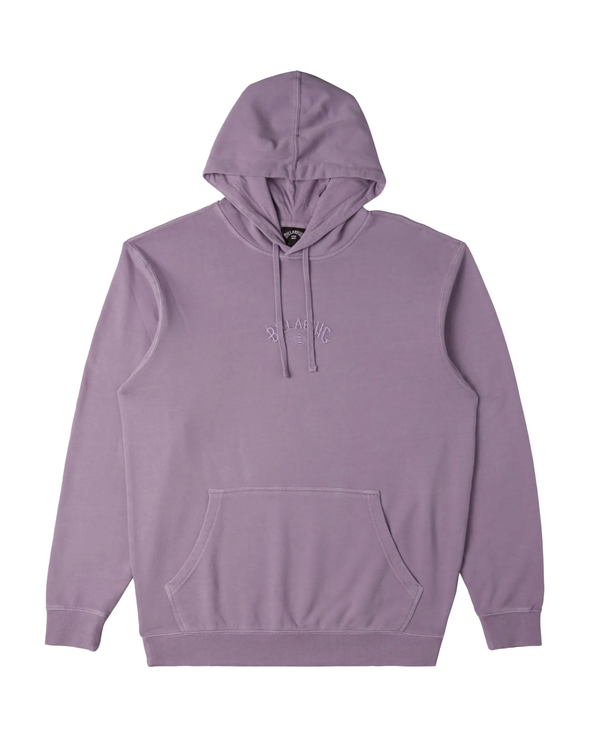 Wave Washed Hoodie in Purple Ash