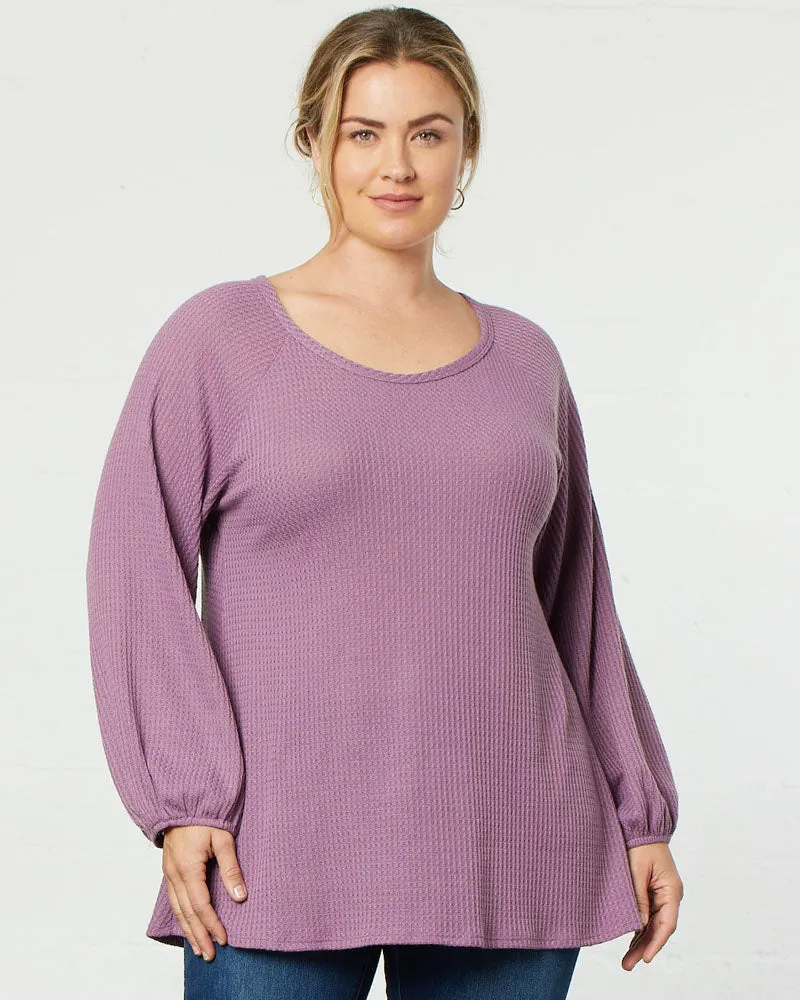 Whimsical Waffle Soft Knit Top - Sale!