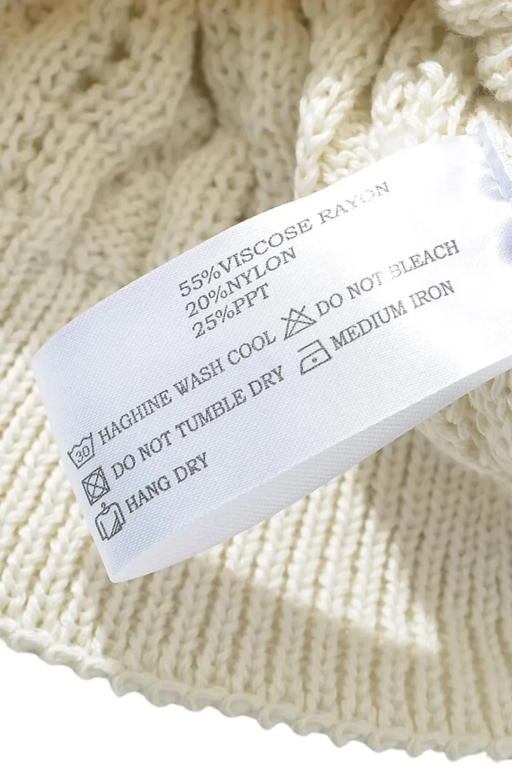 'Willy' Cable Knit Round Neck Pullover Sweater (4 Color)