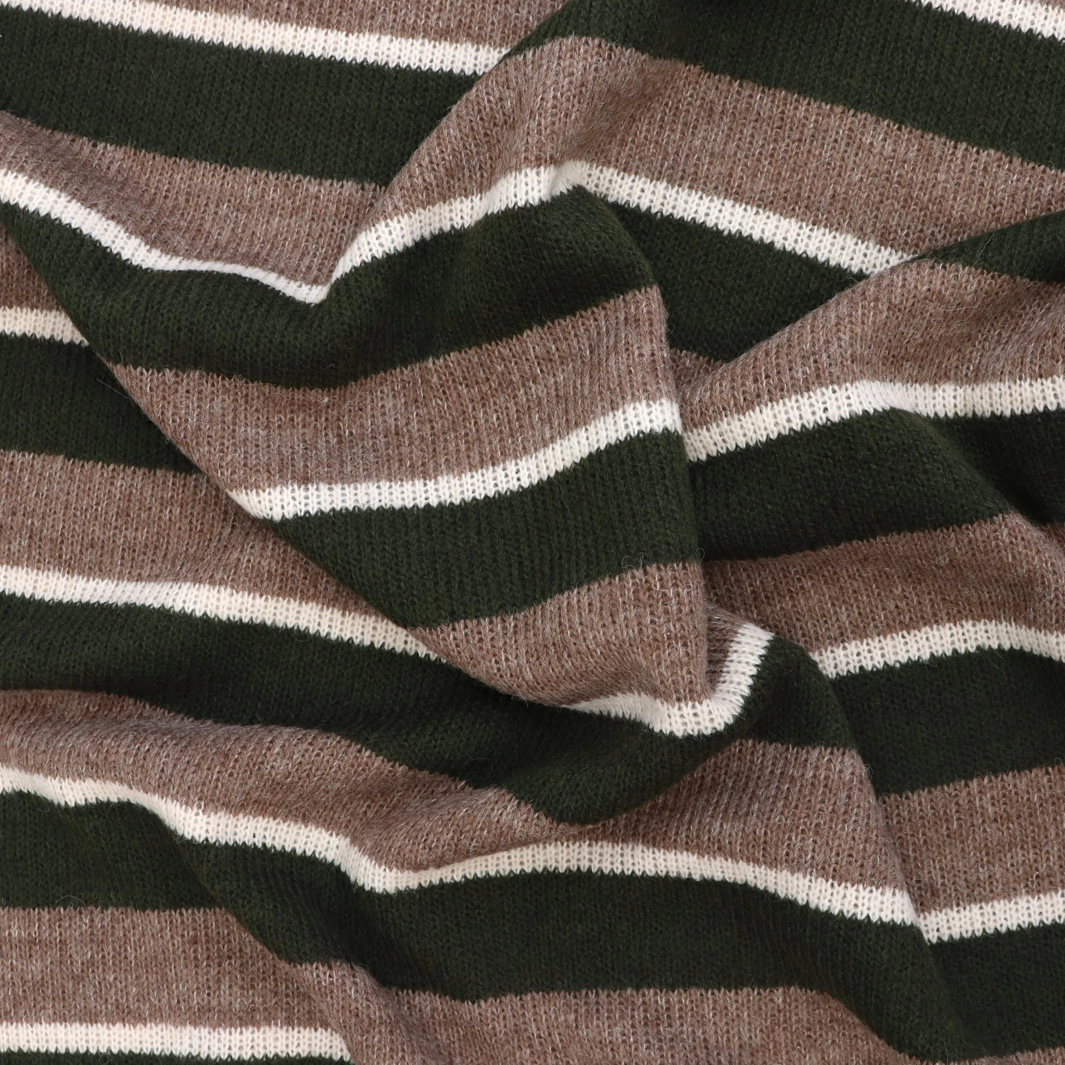 Yarn Dyed Knit - Green Stripe - SALE