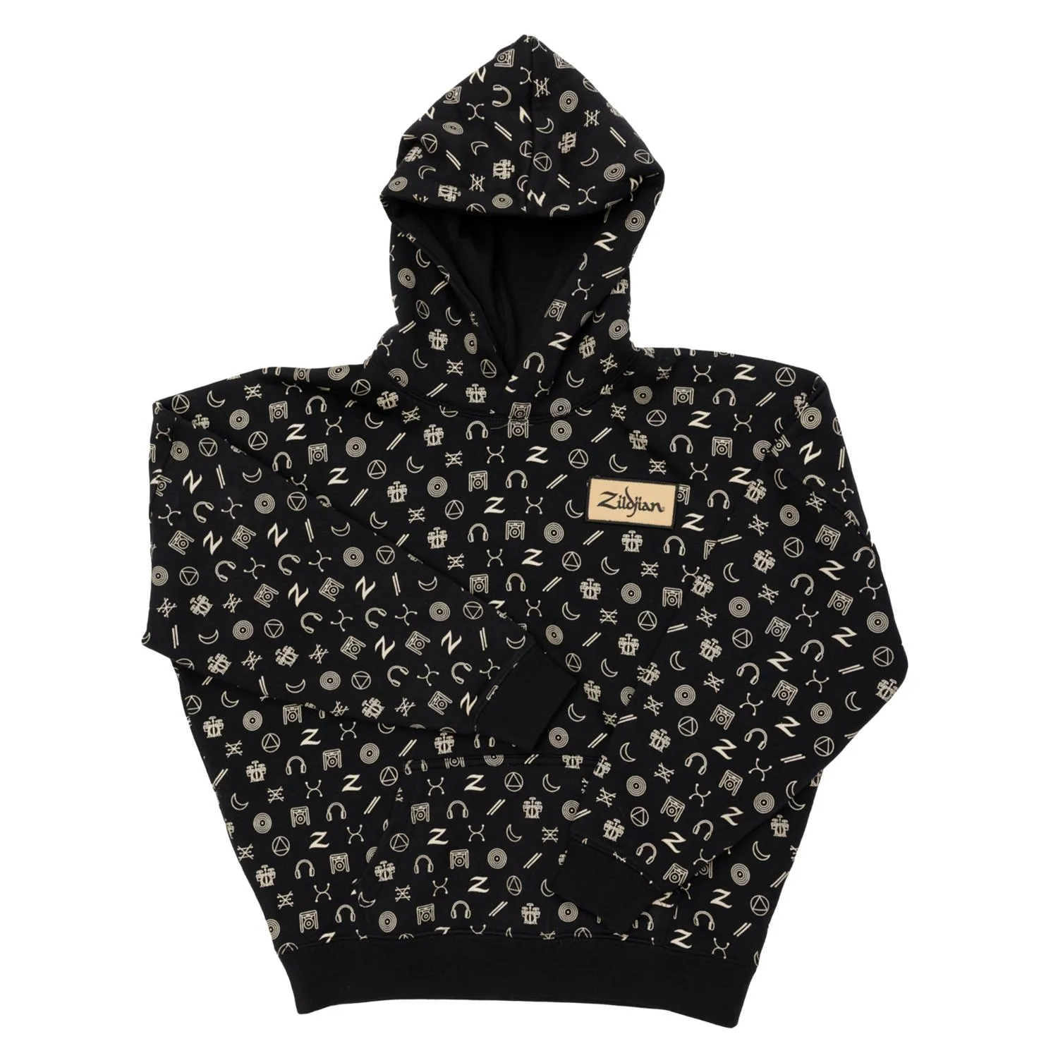 Zildjian Limited Edition Icon Youth Hoodie Black Medium